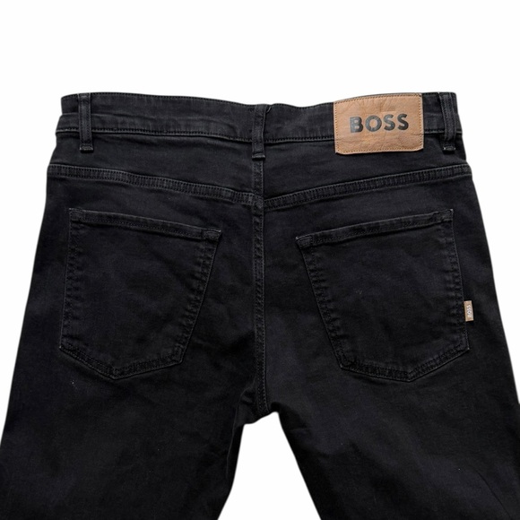 Boss Men’s Delaware Slim fit Black Denim Size 33X32 - Picture 7 of 11